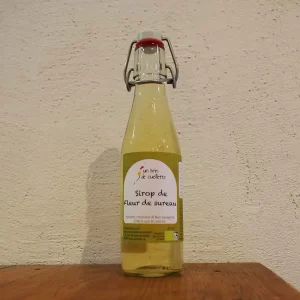 Sirop de fleur de sureau Bio